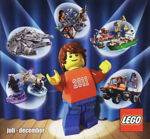 Lego 2011 Large Danish July - December (465.1449-DK)