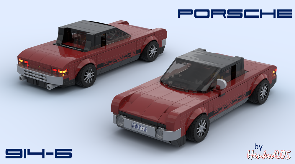 Lego MOCturnal Porsche 914-6