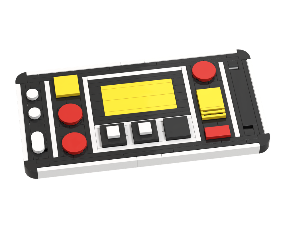 Lego Blacktron II Control Panel Upscale