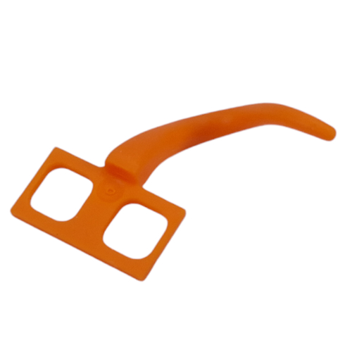 Lego Minifig Hipwear Tail, Mouse / Orange