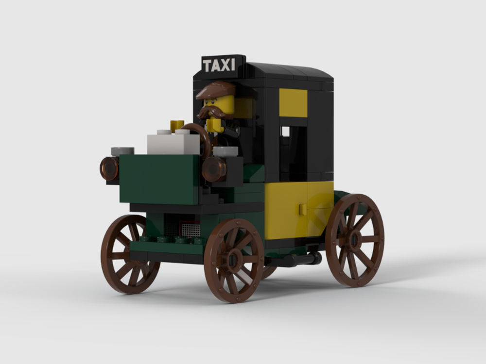 Lego Victorian Electric Hansom