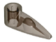 Lego Bionicle 1 x 3 Tooth with Axle Hole (Bohrok Eye) / Trans-Brown