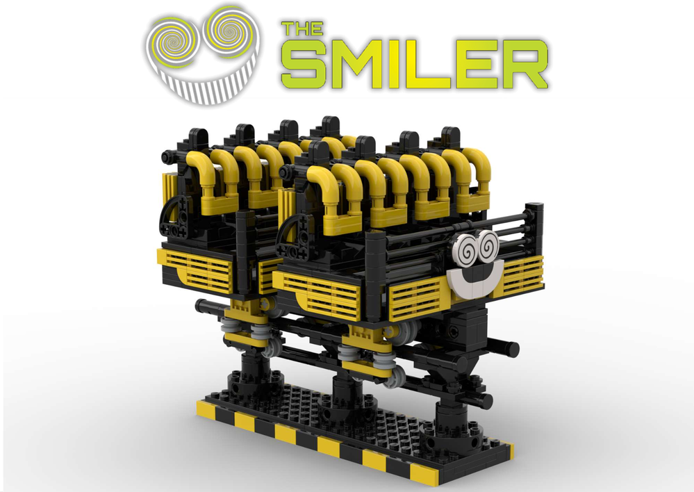 Lego ROLLERCOASTER - THE SMILER - Alton Towers