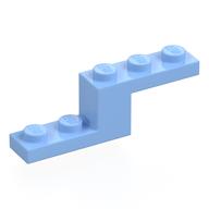 Lego Bracket 5 x 1 x 1 1/3 / Bright Light Blue