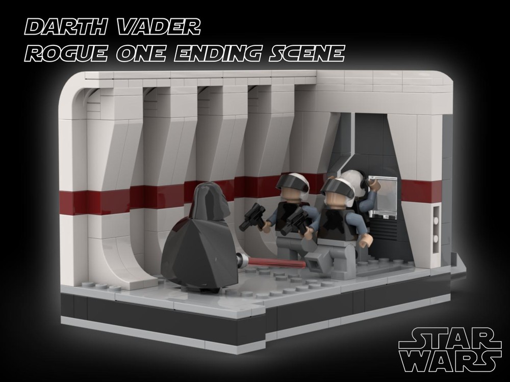 Lego Vader Hallway scene / Rogue One Ending Scene