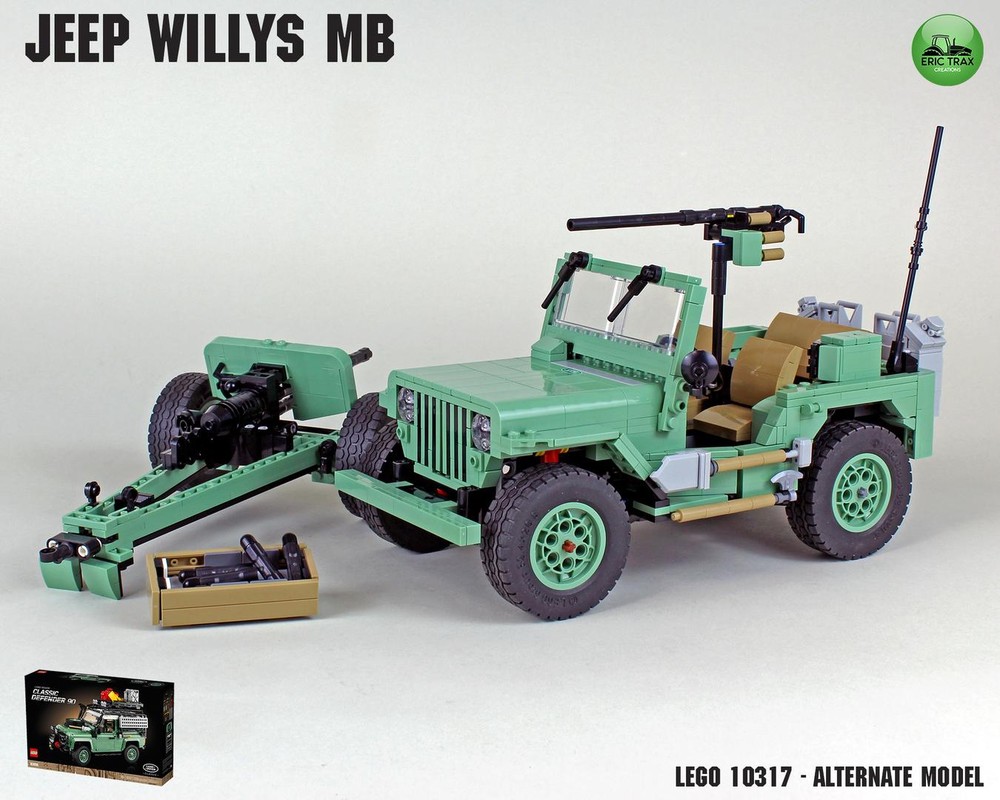 Lego 10317 - Jeep Willys MB