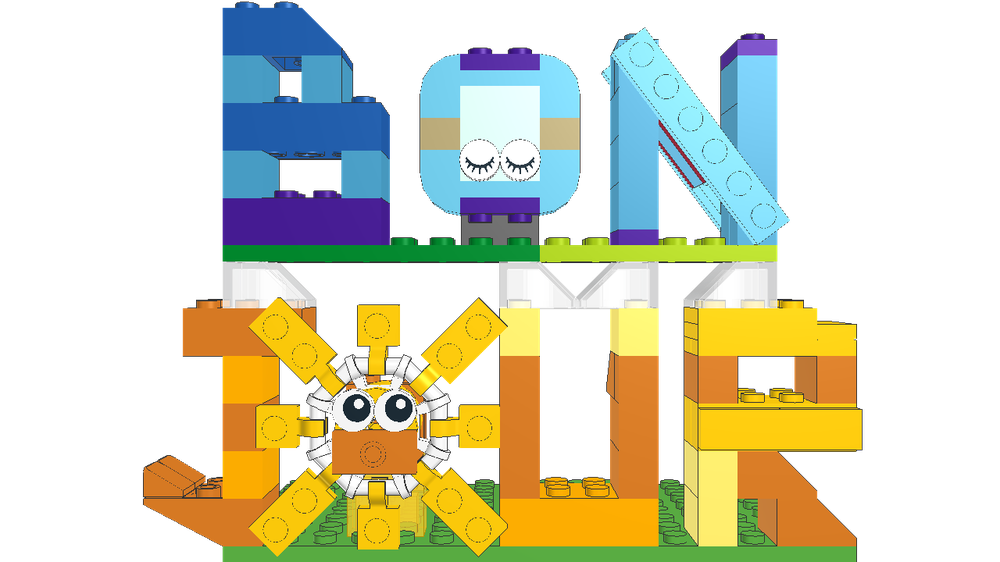 Lego 10696 BONJOUR Sign