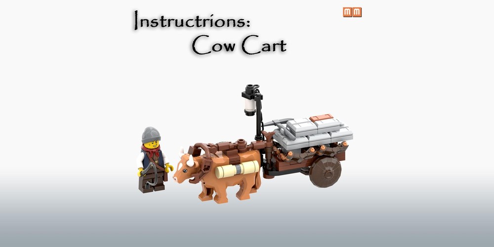 Lego Cow Cart