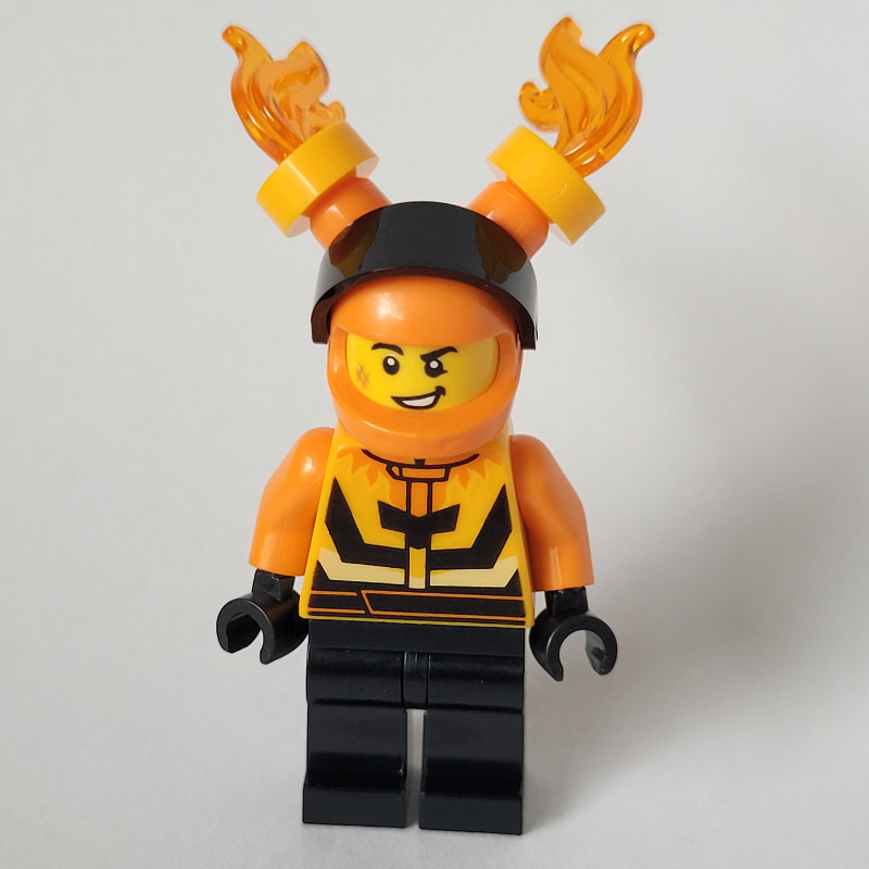 Lego Stunt Rider, Fire Suit