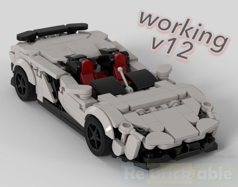 Lego Lamborghini aventador J