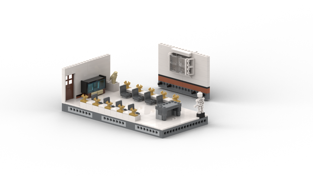 Lego Brick High Science Classroom
