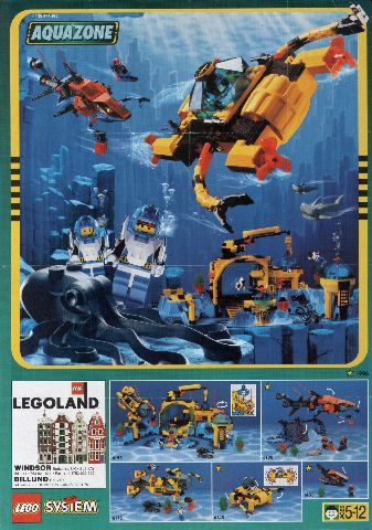 Lego 1996 Mini Aquazone European (4.105.476-EU)