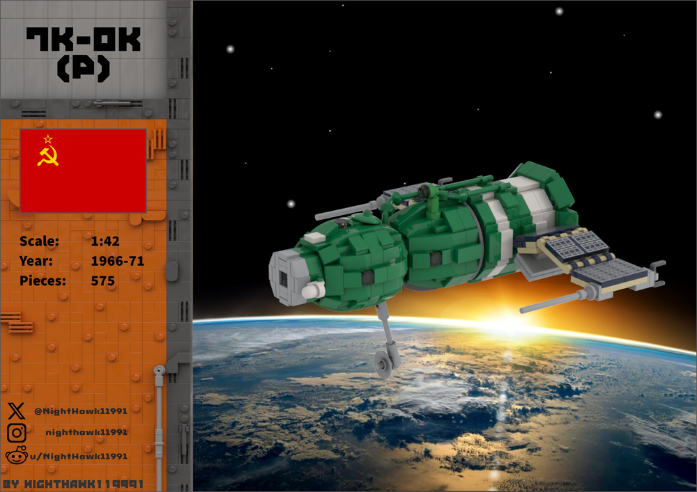 Lego 7K-OK (P) (1:42 Minifig scale)