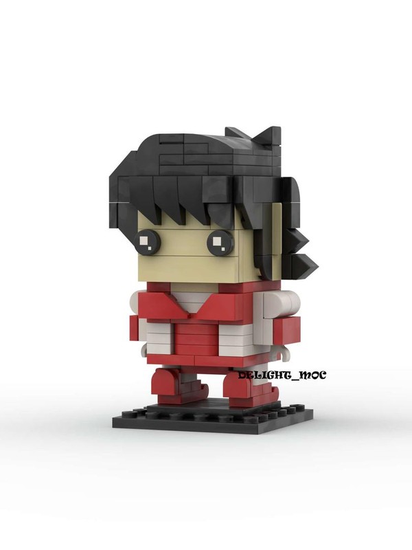 Lego Ryo of the Wildfire (Ronin Warriors) - without Armour version