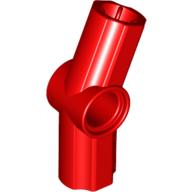 Lego Technic Axle and Pin Connector Angled #3 - 157.5° / Red