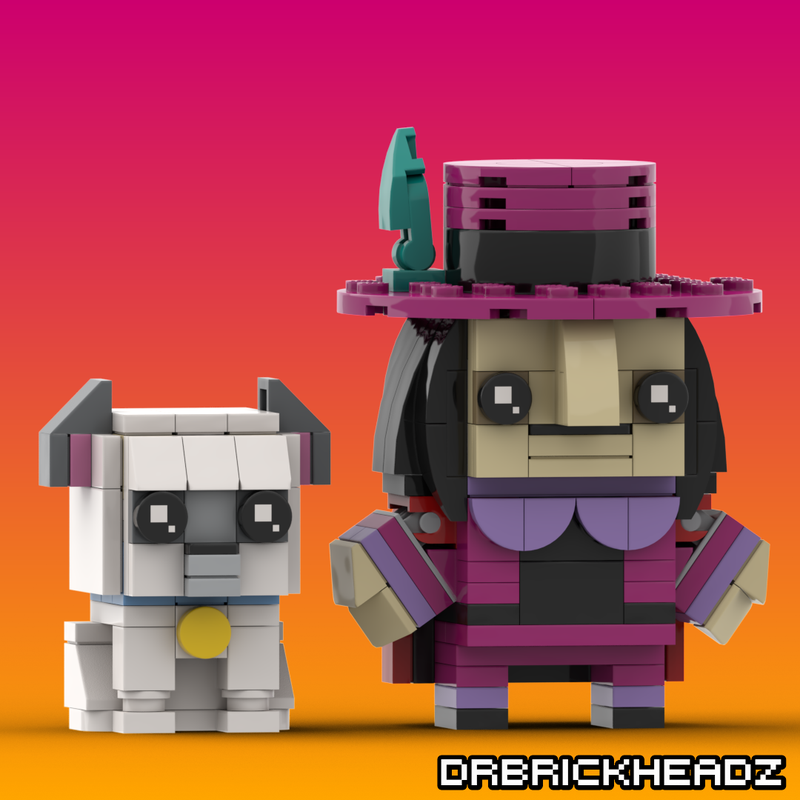 Lego Percy + Governor Ratcliffe (Pocahontas) Brickheadz