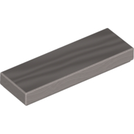 Lego Tile 1 x 3 / Metallic Silver