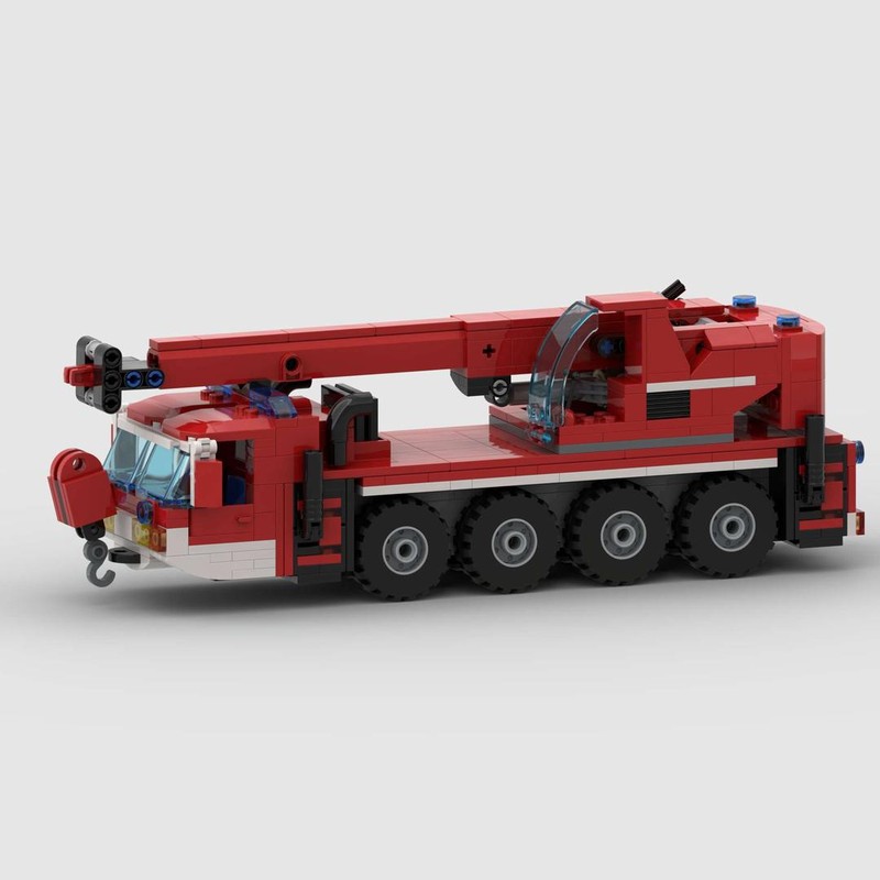 Lego City Fire Brigade Crane