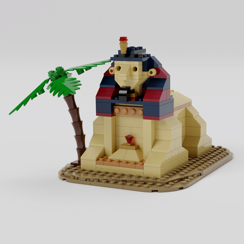 Lego Pharaoh Hotep's Sphinx