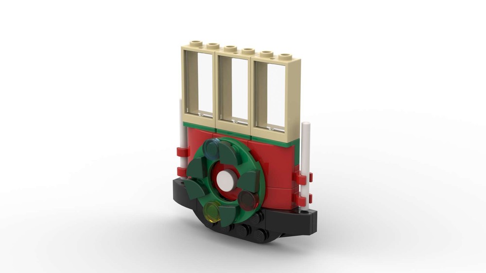 Lego Alternative front of the tram from set 10308