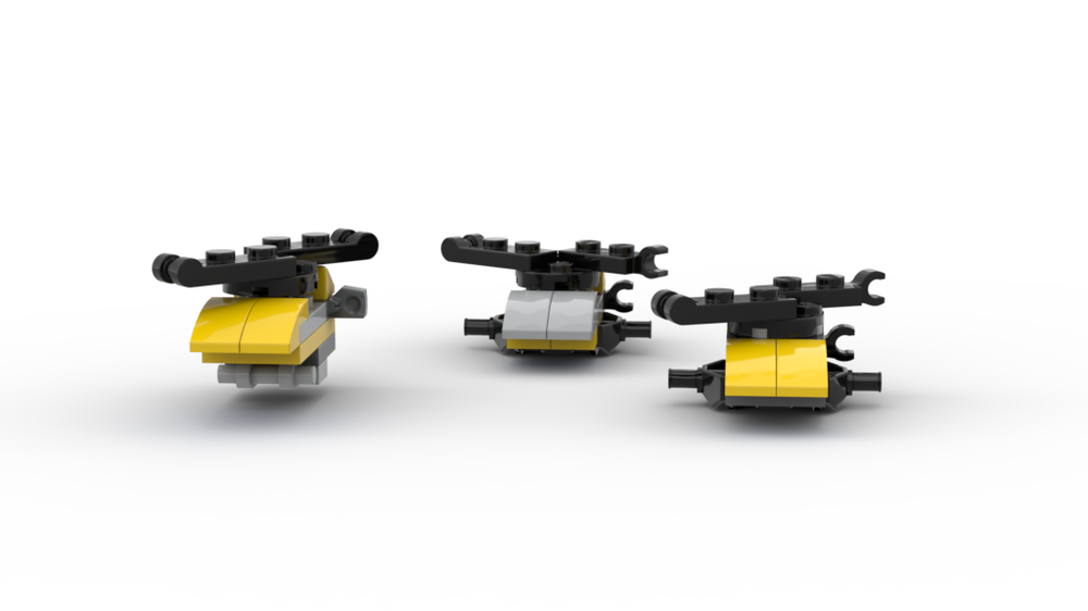 Lego 31014 Three Helicopters