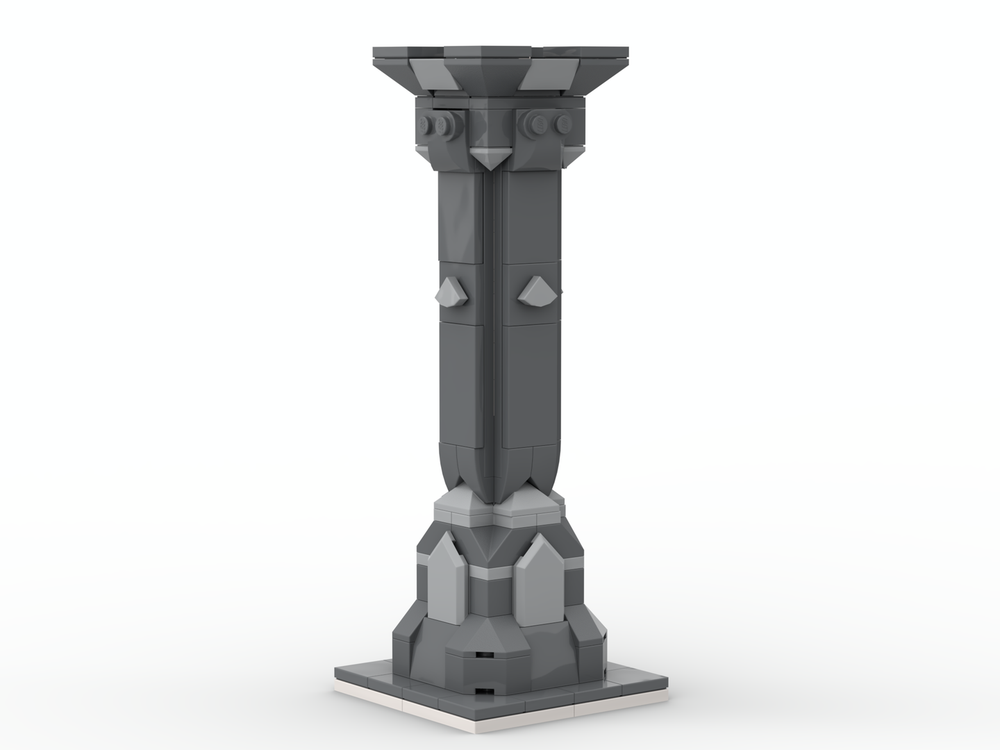 Lego Pillar - Mediaval Hall