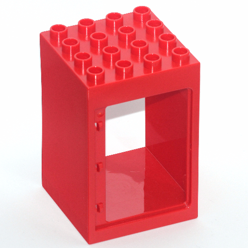 Lego Duplo Building Door Frame / Entryway 4 x 4 x 5 / Red