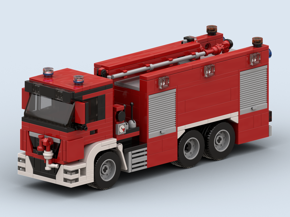Lego Dordrecht Fire Foam Tender