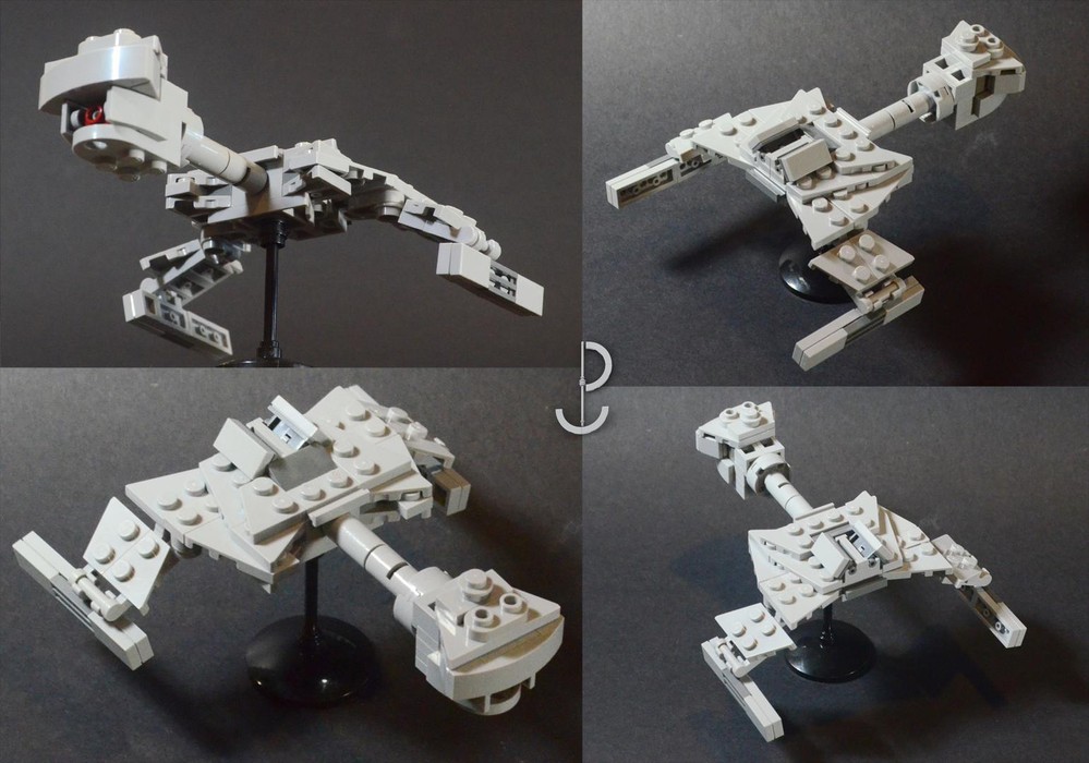 Lego Star Trek Klingon D-7 Micro