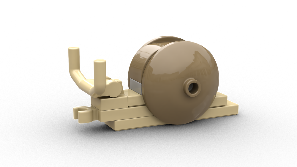 Lego Realistic Snail