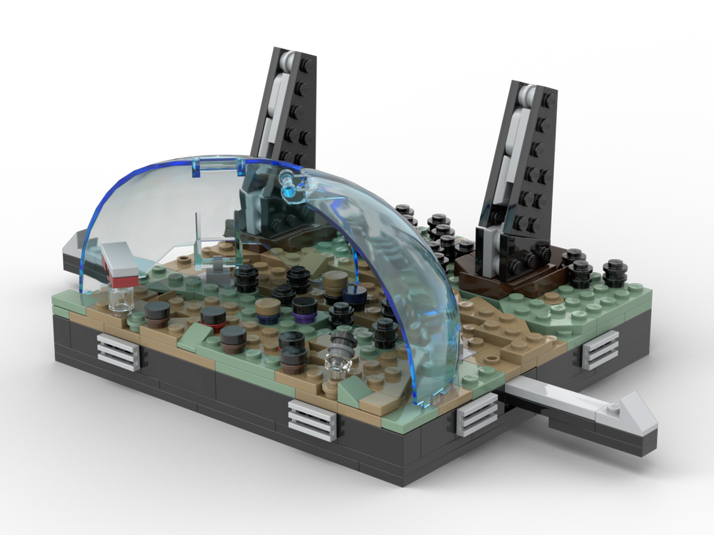 Lego Avengers Infinity war - Battle of Wakanda diorama