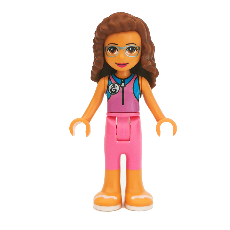 Lego Olivia - Dark Pink Wet Suit