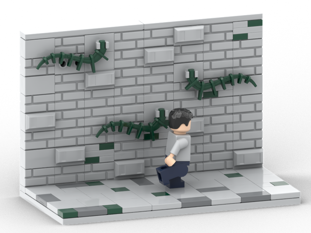 Lego Maze Runner - Maze Diorama - Detailed Display MOC