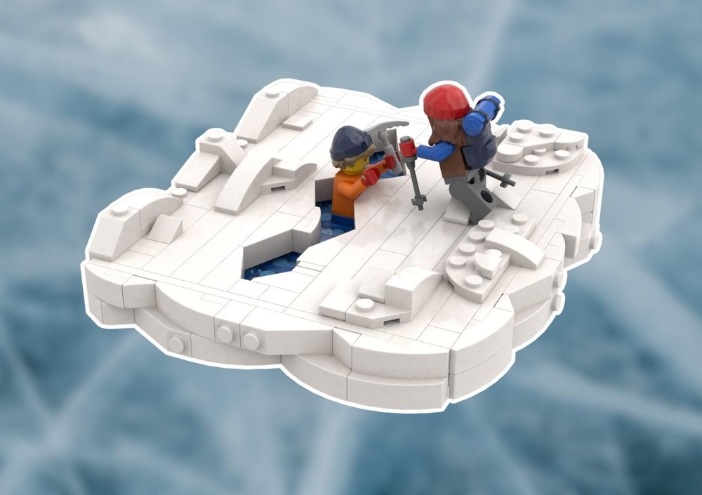 Lego QUICK! IT'S FREEZING!
