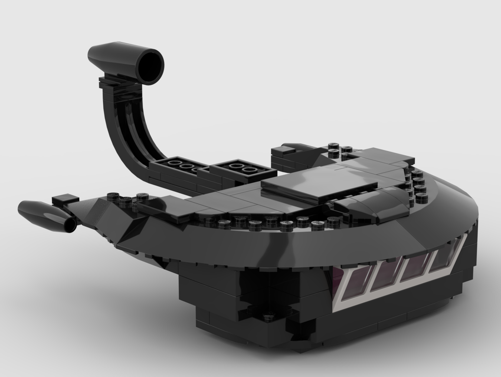 Lego black manta's sea saucer