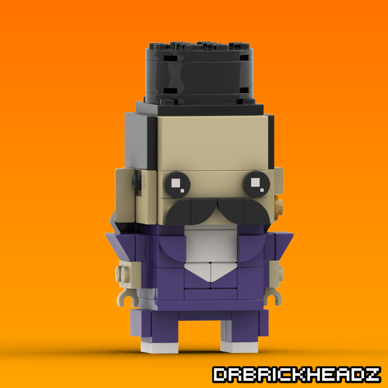 Lego Balthazar Bratt (Despicable Me 3) Brickheadz