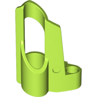 Lego Technic Panel Fairing # 5 Small Short, Large Hole, Side A / Lime