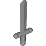 Lego Weapon Sword / Shortsword / Flat Silver