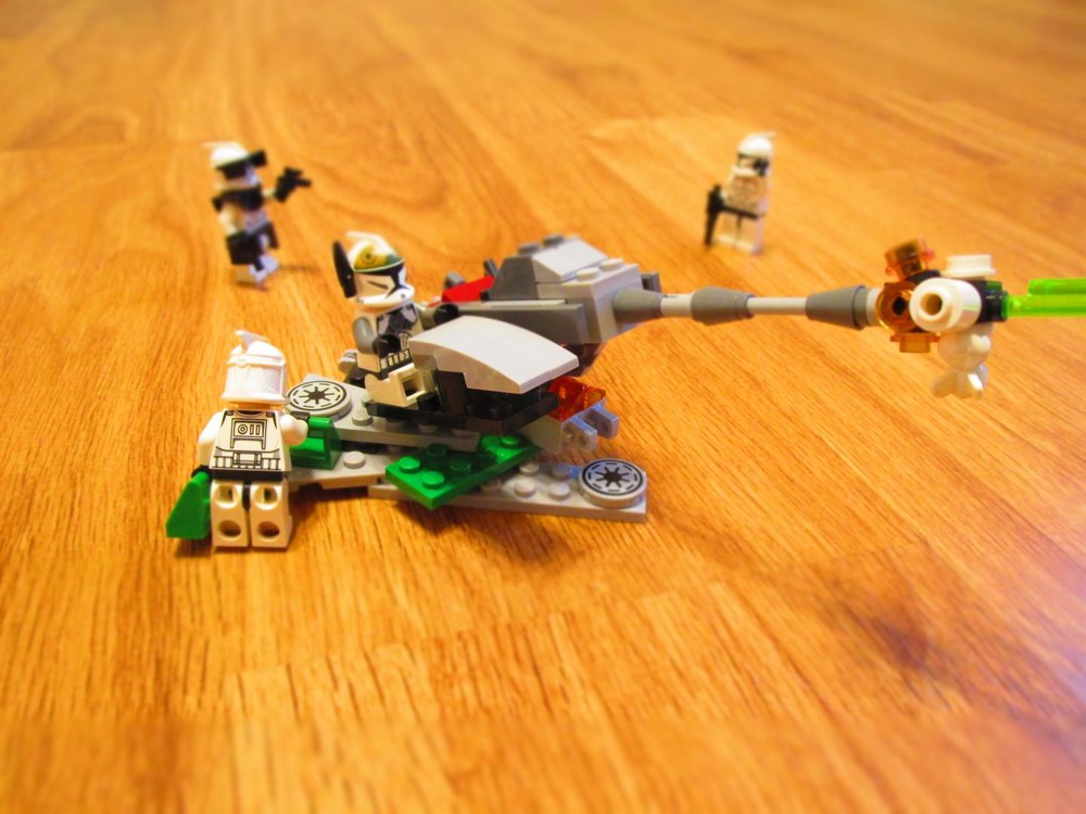 Lego 8014 alt. Anti-Aircraft cannon