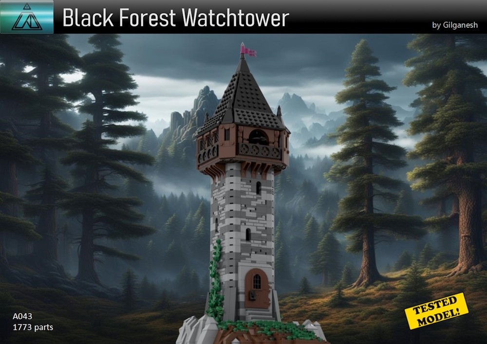 Lego Black Forest Watchtower