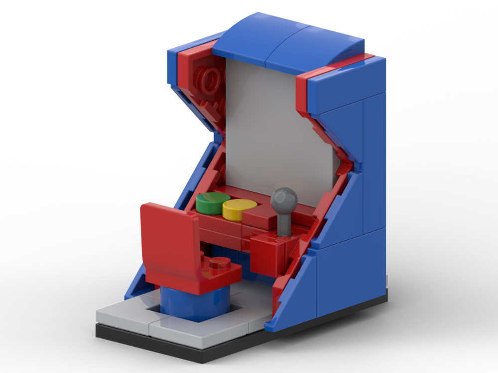 Lego Modular Arcade Gaming Machine