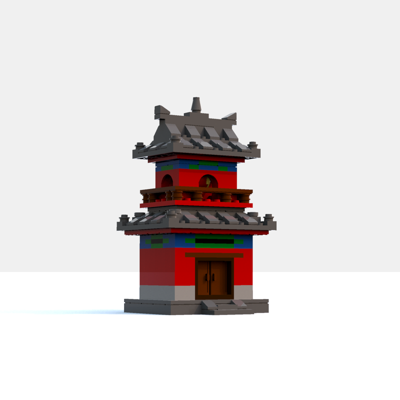 Lego Drum Tower