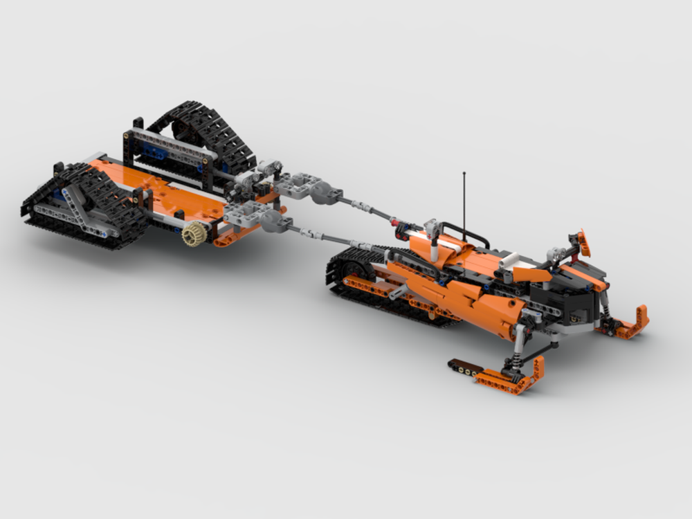 Lego 42038 - C snowmobil with trailer