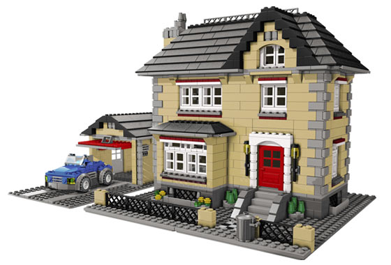 Lego Model Town House