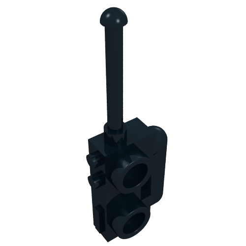 Lego Equipment Radio [Compact Handle] / Black
