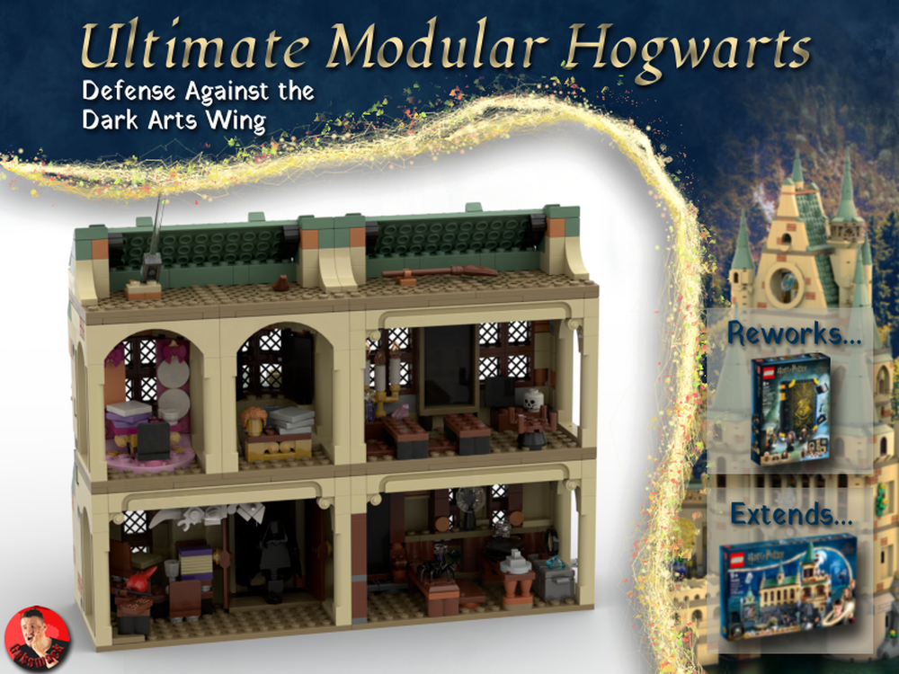 Lego HP Modular - Defense Against the Dark Arts Wing