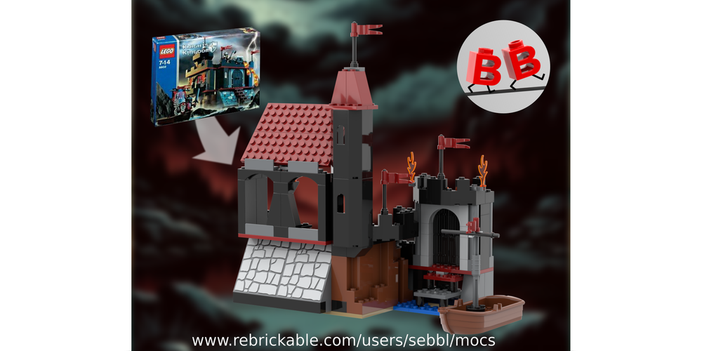 Lego 8802: Dark Lord's tiny Castle