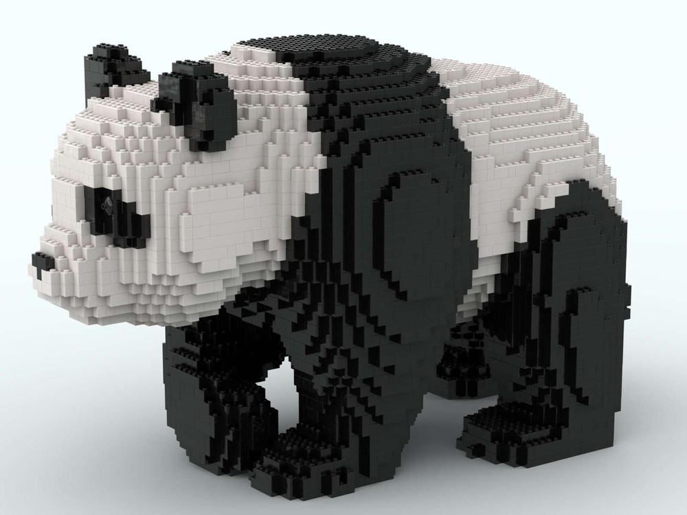 Lego Walking Panda