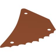 Lego Wing, Scalloped, Triangular
