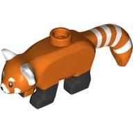 Lego Animal, Red Panda / Reddish Orange